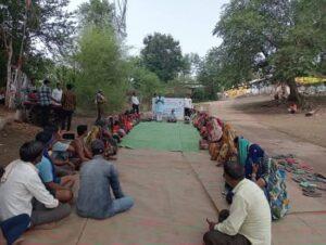 *नर्मदा पथ सर्वेक्षण: श्रमदान, रैली एवं चौपाल के माध्यम से किया लोगों को जागरूक*
