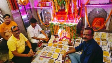 बाल स्वरूप हनुमान छप्पन भोग का प्रसाद