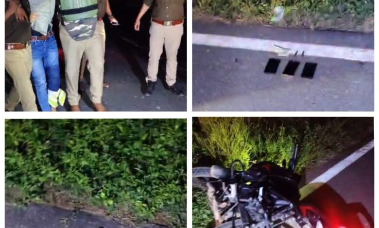 हिस्ट्रीशीटर पकड़ा गयाI