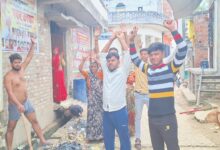 ग्रामीणों का विरोध सफाई को लेकर