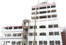 भूमि पूजन करके झंडा फहराया गया