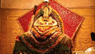 श्री खाटू श्याम बाबा का स्वागत किया गया